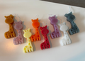 Giraffe - set van 6 stuks
